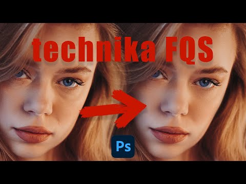 Retusz skóry - Separacja częstotliwości - Frequency Separation - PHOTOSHOP TUTORIAL