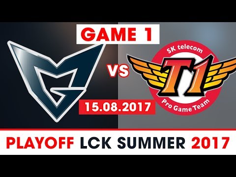 SSG vs SKT Game 1 [15.08.2017] [LCK PLAYOFFS 2017] Samsung vs SK Telecom T1