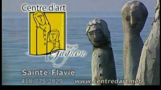 preview picture of video 'Galerie d'art Sainte-Flavie, Gaspésie'