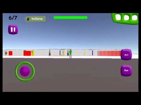 Baldi,yi buga soktum ( haritanın dışına çıktı )