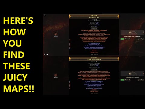 How to Find SCOURGED Maps & Price check your own! (DON'T GET SCAMMED)