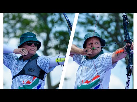 Geoff Blake v Mark Van Heerden – barebow men bronze | Pretoria 2022 African Championships