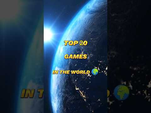 top 20 best game in the world 2024 🌏 || top 20 most popular game in the world 2024 🌎 #top20gamers