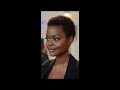How To Do This Girl S Low Afro Cut DIY Haircut Tutorials