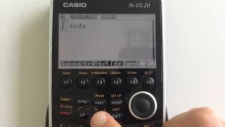 Evaluating Definite Integrals using the Casio Graphical Calculator