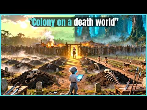 An Alien Survey Team Found a Human Colony on a Death World — The Graves Changed Everything