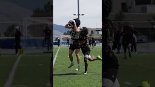 Kieran Poissant Gets UP #bclions #cfl #trainingcamp