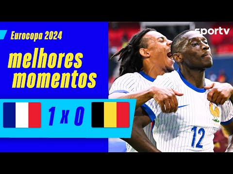 Gols e lances de França x Bélgica
