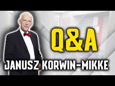 Q&A Janusz Korwin-Mikke | Question and Answer Session