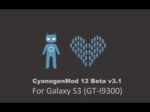 CyanogenMod 12 Beta v3.1 [Android 5.0.2 Lollipop] For Galaxy S3 (GT-i9300)