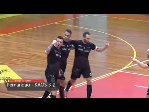 Highlights Acqua e Sapone-Kaos 3-6, Coppa Italia 2016/17