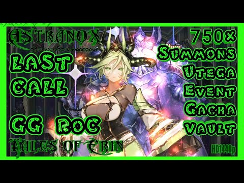 TALES OF ERIN Summon 750 Divine Tokens in Utega Event Gacha Restored Vault - 5* +10 F2P Hero TOE