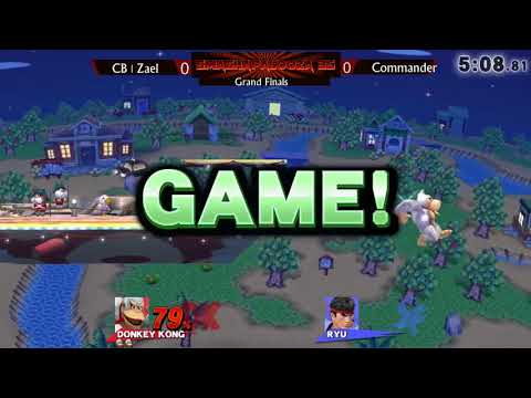 SmashaPalooza 35: Grand Finals - Zael (Ryu, Bayo) vs Commander (Mario, DK, Cloud)