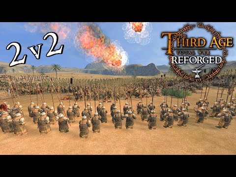 -- KING OF THE DESERT -- Third Age: Reforged Patch .96.1 2v2 Field Battle