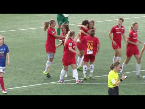 Høydepunkter Vålerenga - Røa, Toppserien 2016