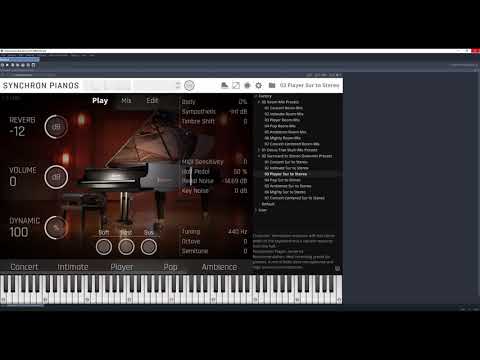 VSL Bösendorfer Imperial Test - Only Playing, Different Styles