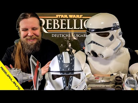 Rebellion Setup & Rules Explanation, Star Wars by Fantasy Flight Games