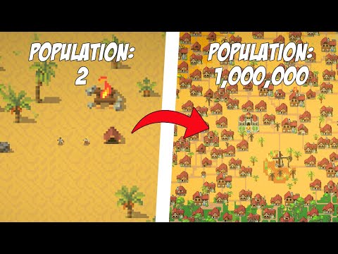 I Simulated Early Humans In Worldbox