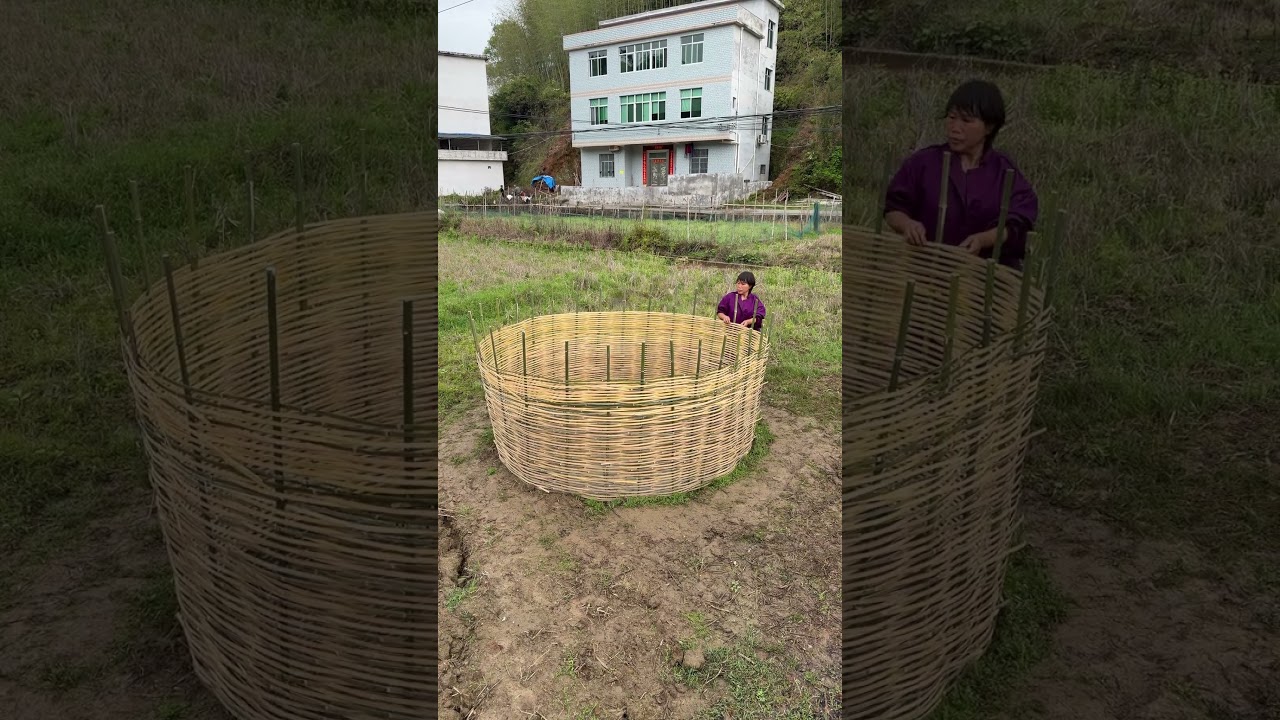 Eco & Practical! Pure Bamboo Woven Fence