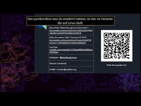 Video Thumbnail: 38C3 - Rekordbox, gib mir meine Daten! - Überblick von Datenzugriff in DJ Software & Hardware