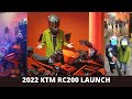 2022 KTM RC200 LAUNCH KTM MANNUTHY Ft R J Shambu Octane Girl
