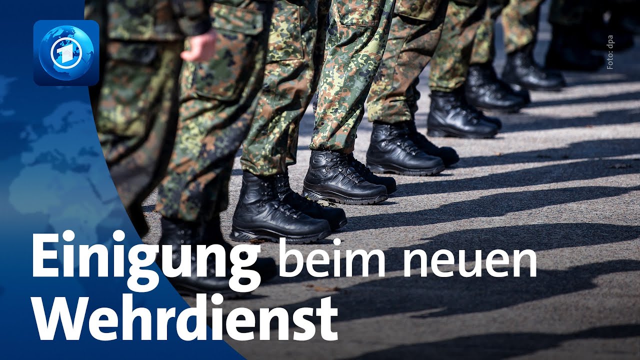 Union und SPD einigen sich auf neuen Wehrdienst