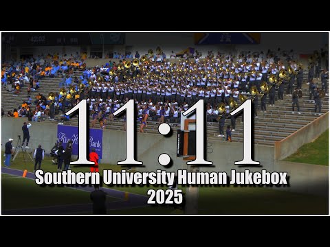 Southern University Human Jukebox "11:11" by @quavohuncho5077 vs  Alcorn 2025