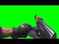 COD Modern Warfare AK 47 Shooting Reloading ADS Green Screen