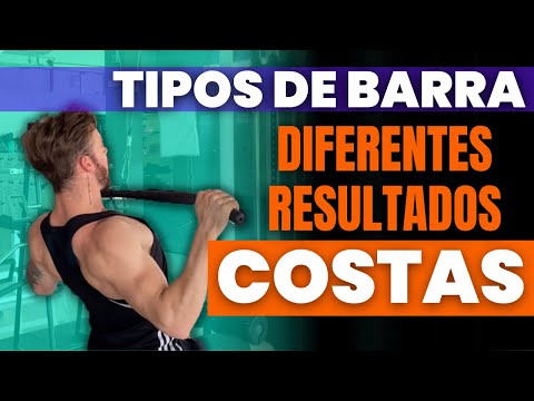 Tipos de barra na PUXADA e diferentes RESULTADOS NAS COSTAS