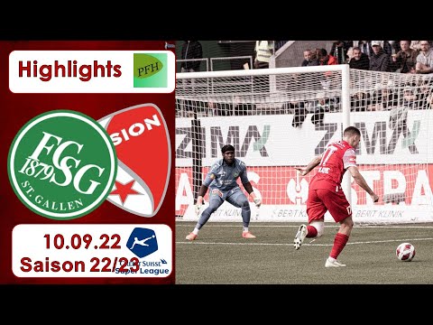 Highlights: FC St.Gallen vs FC Sion (10.09.22)