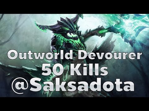 Outworld Devourer 50 Kills by @Saksadota - DotA2 Rage Quit