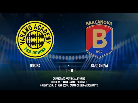 Dorina - Barcanova 1-6 :: Campionato Provinciale Torino U15 :: 2010