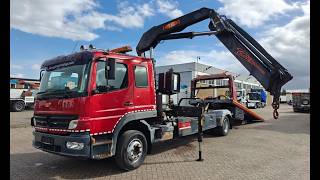 سحب شاحنة Mercedes-Benz Atego 1628 4x2 Double Cab Euro 3 - Omarz + PM16 + Brill 5T + Win | صورة 4 - Autoline