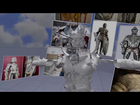 Virtual Sculpting in @OculusMedium (Armor)