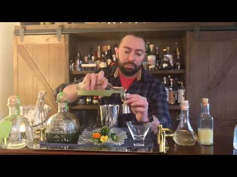 Grass is Greener Cocktail Tutorial