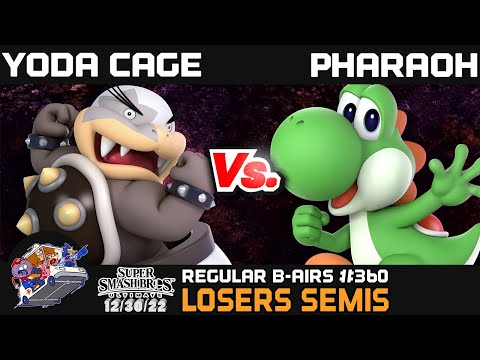 Regular Bairs #360 - SSBU - Losers Semis - Yoda Cage vs. Pharaoh
