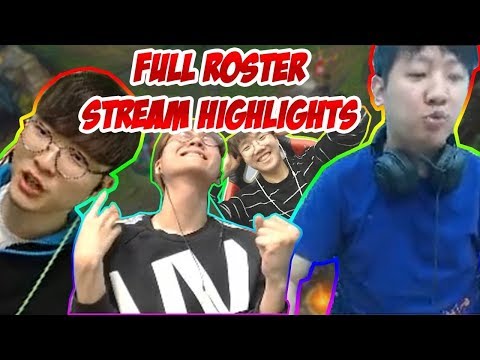 SKT stream highlights | Khoảnh khắc hài hước  | Plays   Fails   ft  Faker, Khan, Teddy, Mata, Clid