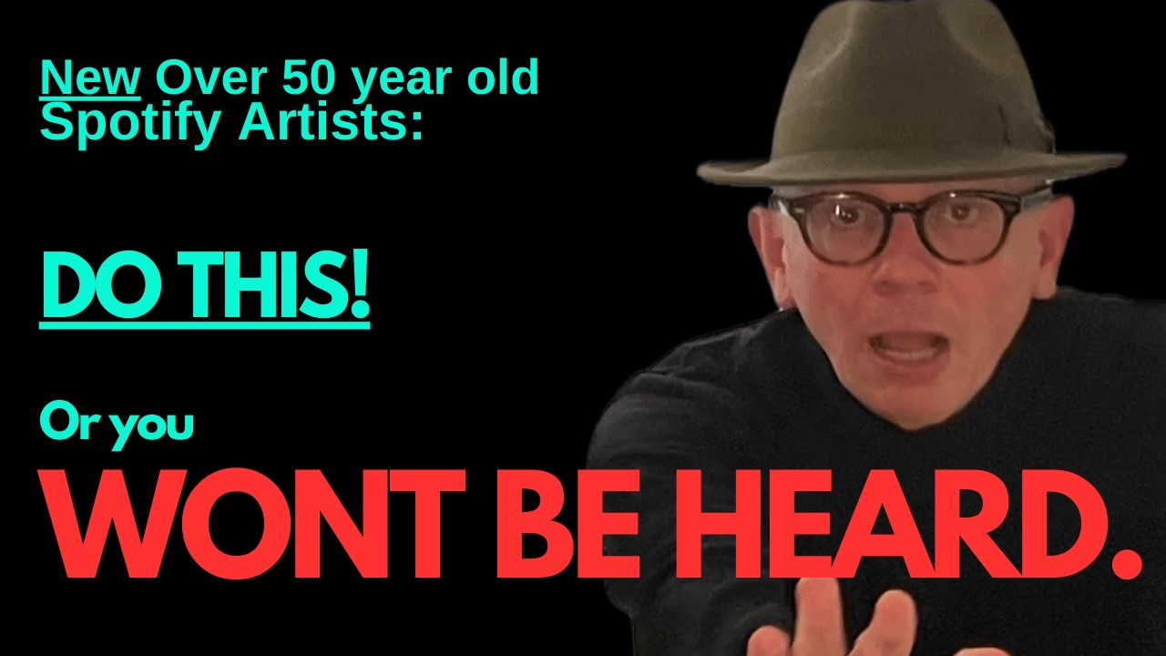 New Over 50 Spotify Artists: Do this or you wont be heard