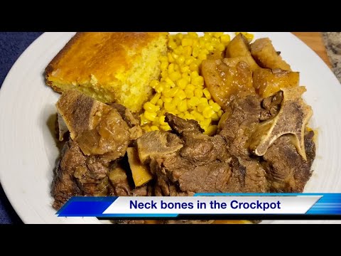 How to make Neck Bones in the Crockpot or Slow Cooker...
