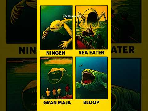 Deepsea Creature Gran Maja Sea Eater Bloop Ningen #elgranmaja #seaeater #ningen #bloop #seamonster