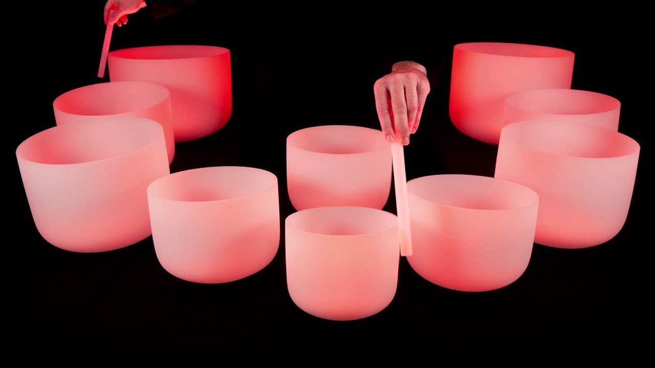 Crystal Bowls for Deep Sleep 🌀 Regenerating Sounds 432 Hz