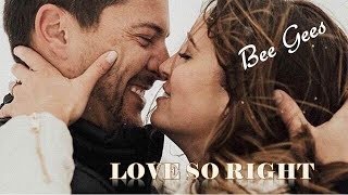 Love So Right Bee Gees ( TRADUÇÃO) HD (Lyrics Video).