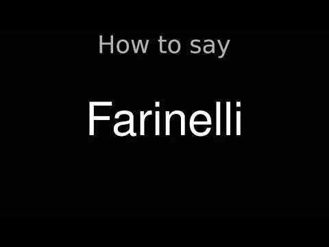 How to Pronounce correctly Farinelli (Movie)