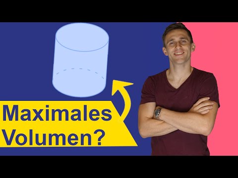 Extreme Value Problem/ Optimization Problem #4 | Maximum Volume of a Cylinder - With Problem and ...