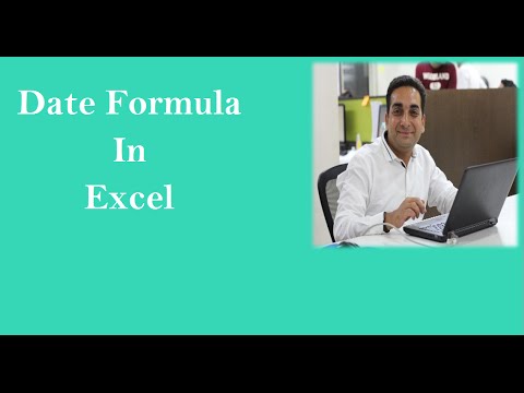MS Excel : Date Formula In Excel