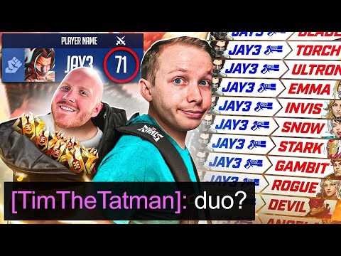 CARRYING TIMTHETATMAN IN MARVEL RIVALS 🤣