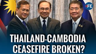 Download lagu Thailand ACCUSES Cambodia of Ceasefire Violation After Drone Activity Near Border mp3