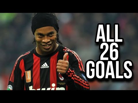 Ronaldinho - All Goals 26 (Ac Milan)