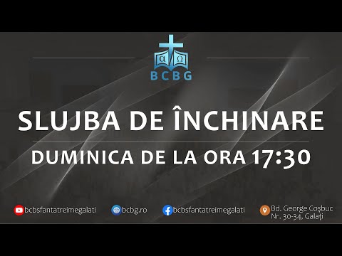 Slujba de inchinare BCBG 8.12.2024 (PM) | Puterea rugaciunii ce transforma lumea | Iosua Faur