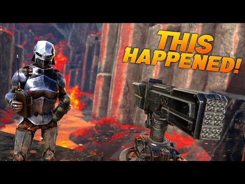 SOLO Raiding A Hidden Base Then This Happened - ARK